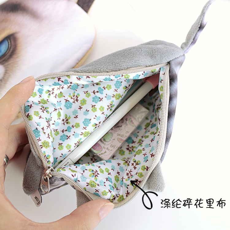 Tempat Pensil Model Kucing Lucu Gray JakartaNotebook com Tempat Pensil Model Kucing Lucu Gray JakartaNotebook com